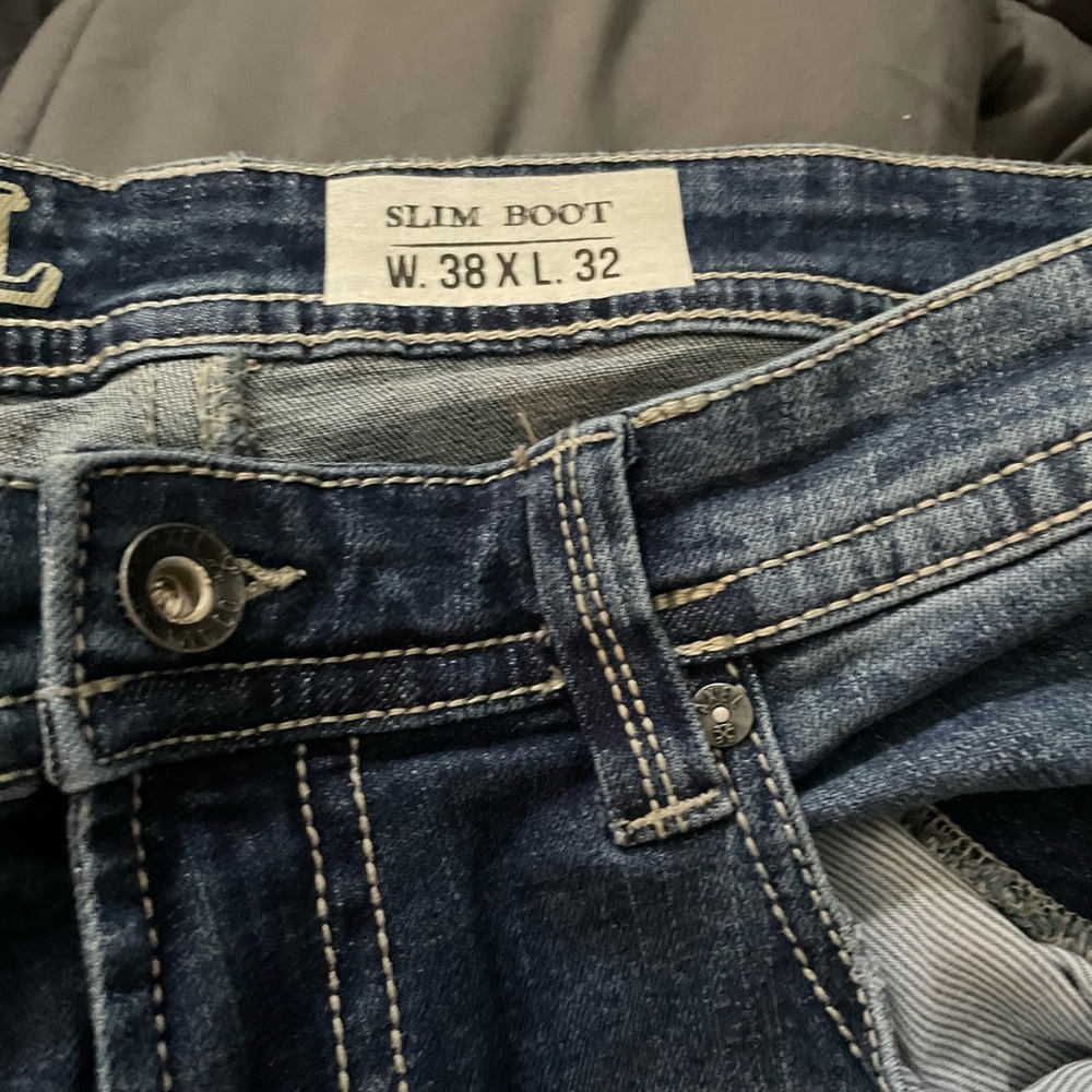 Mens stretch jeans 38 new
